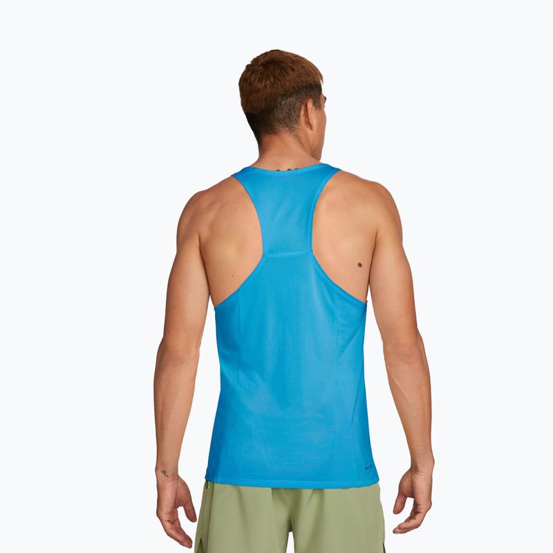 Férfi futó póló Nike Fast Dri-Fit light current blue 2