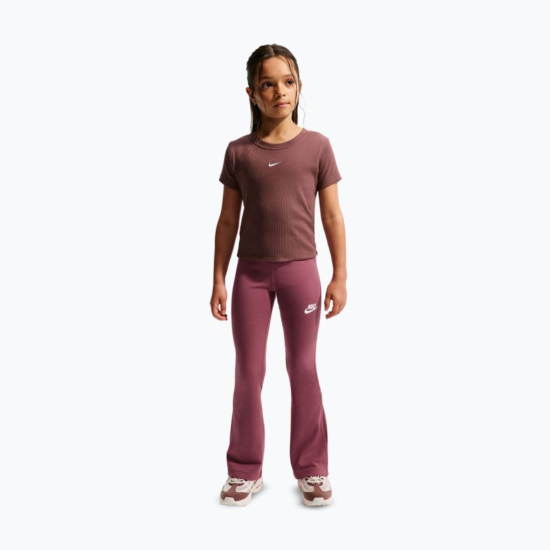 Gyerek leggingsek Nike Sportswear Classic pink smoke/white 2