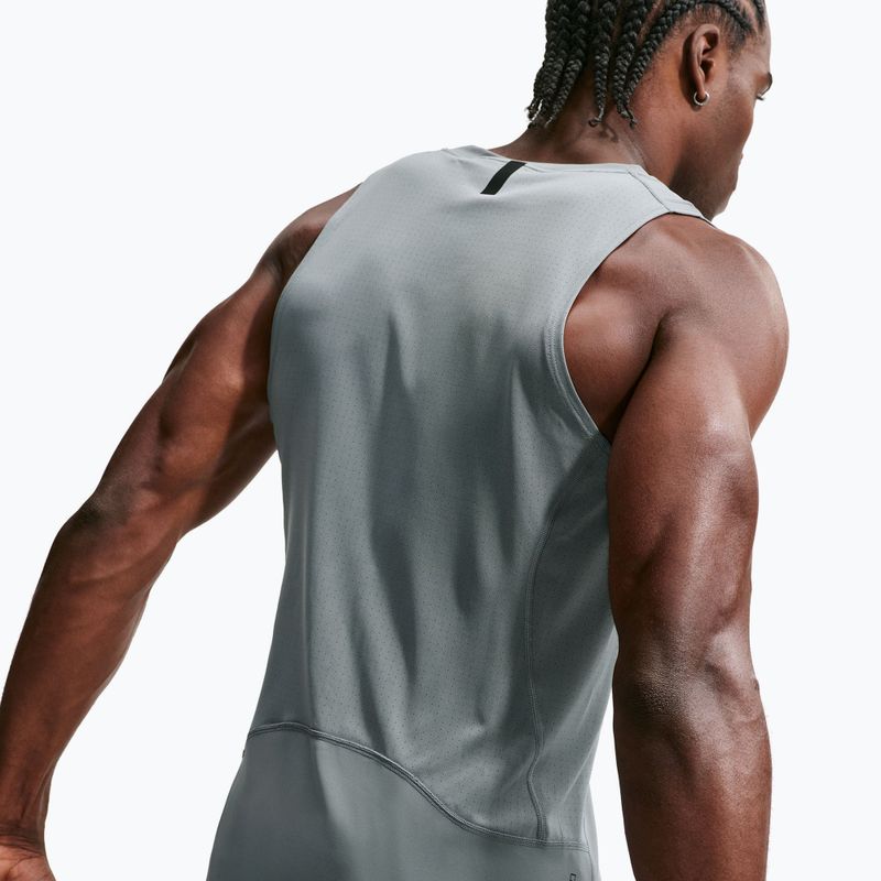 Férfi edző póló Nike Pro smoke grey/black 4