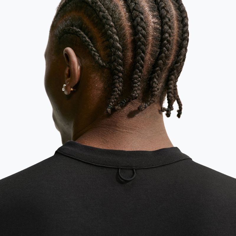 Férfi edző póló Nike 24.7 ImpossiblySoft Light black/black/dark smoke grey 5