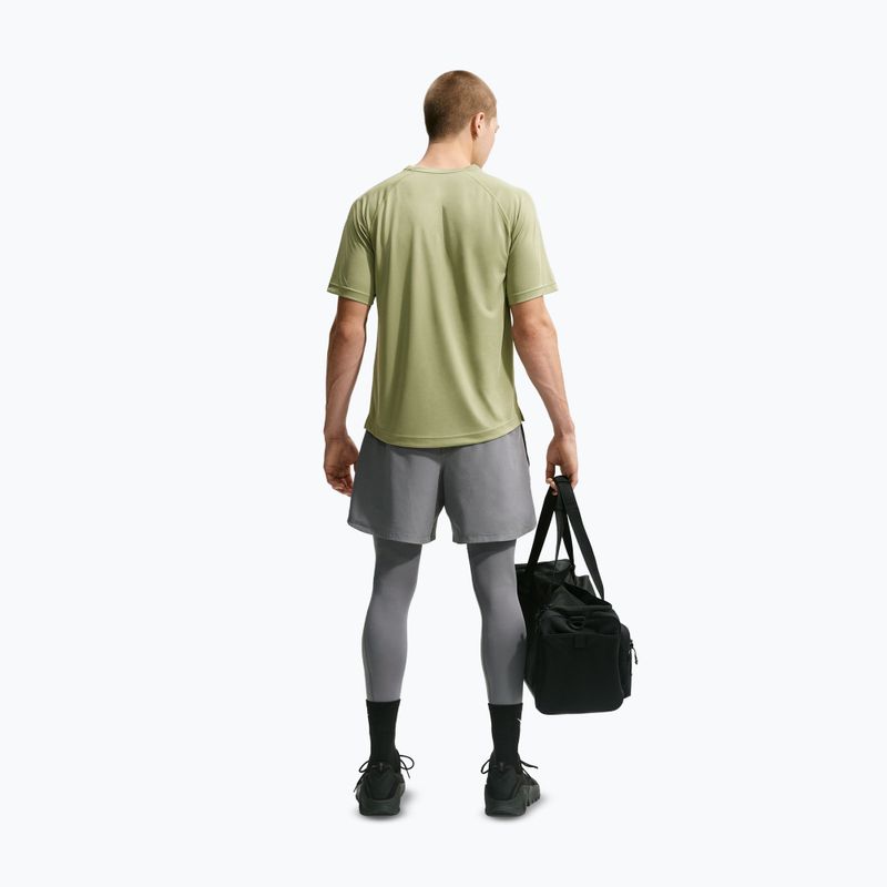 Férfi edző póló Nike Flex dusty olive/black 3