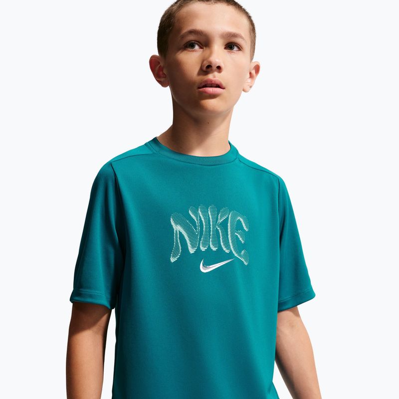 Gyermek póló Nike Multi Refresh bright spruce 4