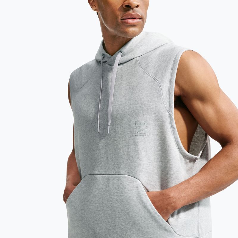 Férfi edzőpulóver Nike N.A.C. light smoke grey/htr/light smoke grey 5