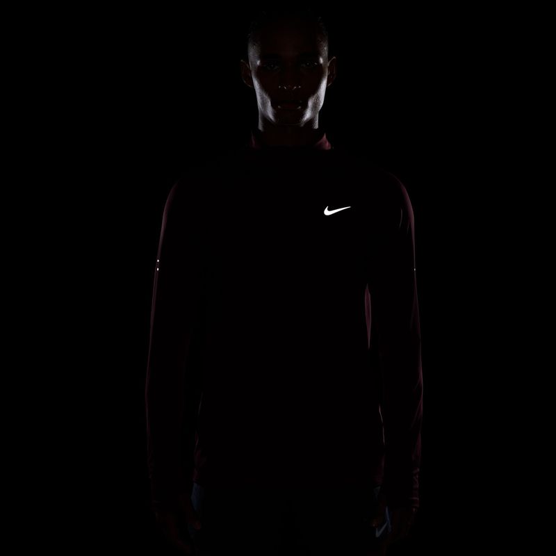 Férfi futópulóver Nike Stride 1/4 Zip Dri-Fit tough red 7
