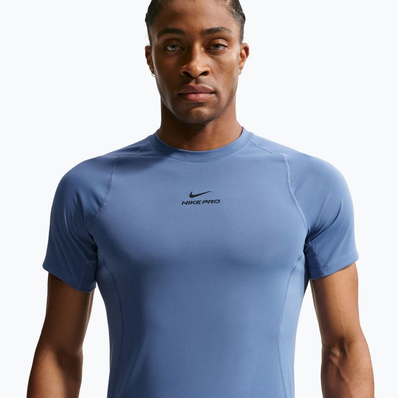 Férfi edző póló Nike Pro Training indigo storm/black 4