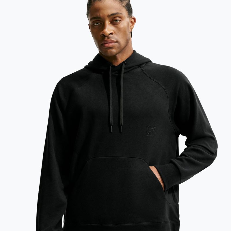 Férfi edzőpulóver Nike N.A.C. black/black 4