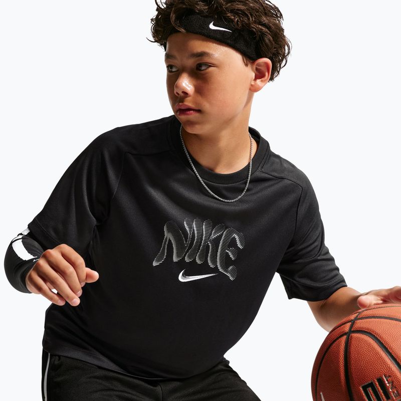 Gyermek póló Nike Multi Refresh black 6