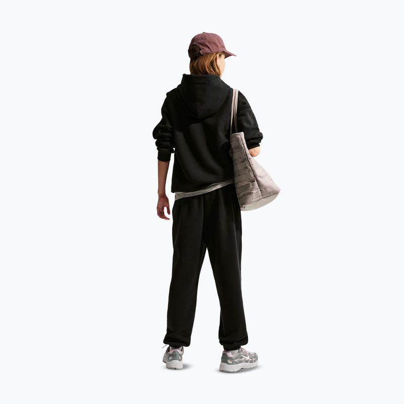 Gyerek nadrág Nike Sportswear Studio Fleece black/white 3