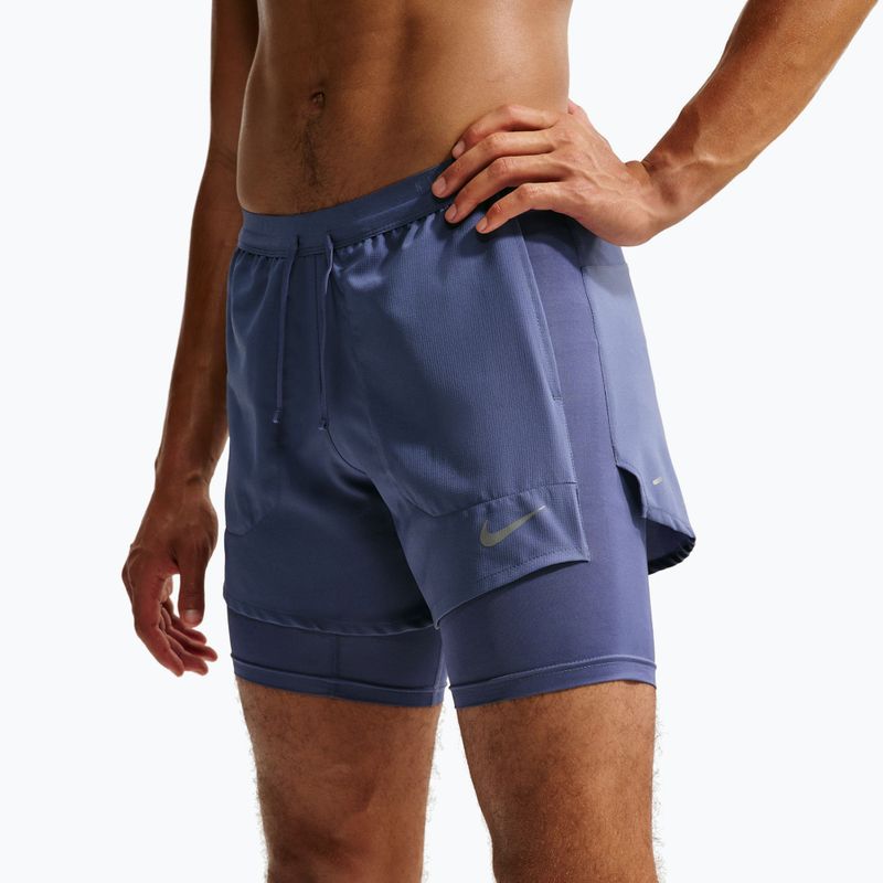 Férfi futónadrág Nike Stride diffused blue 5