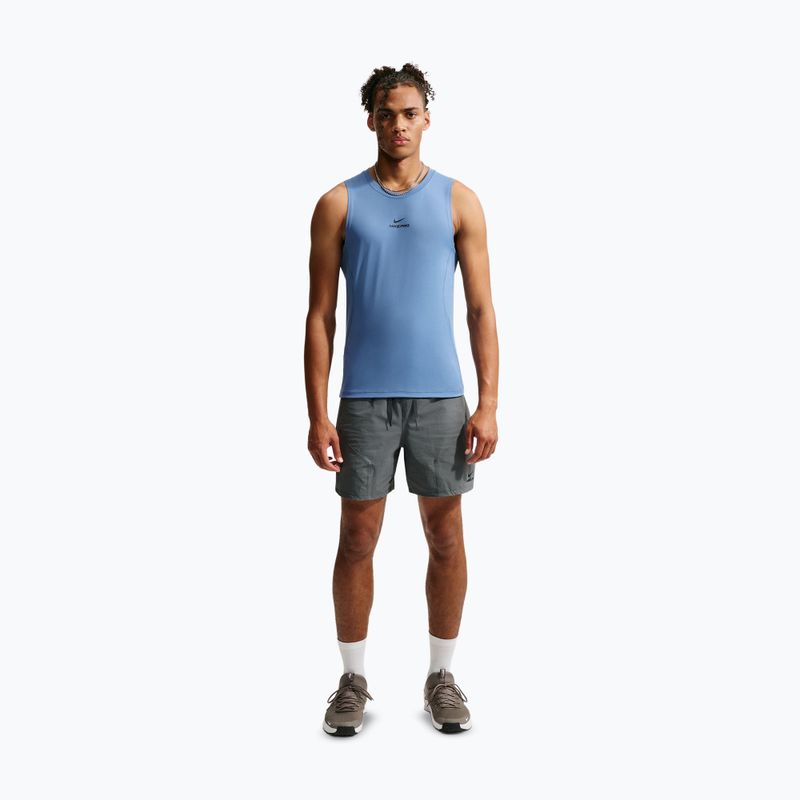 Férfi edző rövidnadrág Nike Pro Training smoke grey/smoke grey/black 2