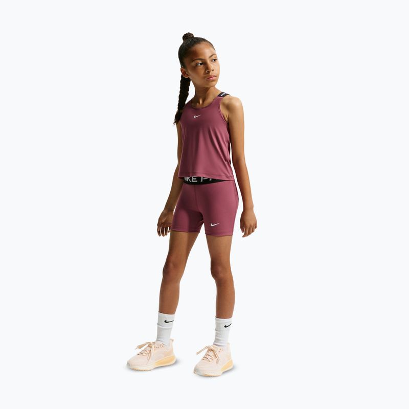 Gyerek rövidnadrág Nike Pro pink smoke/white 2