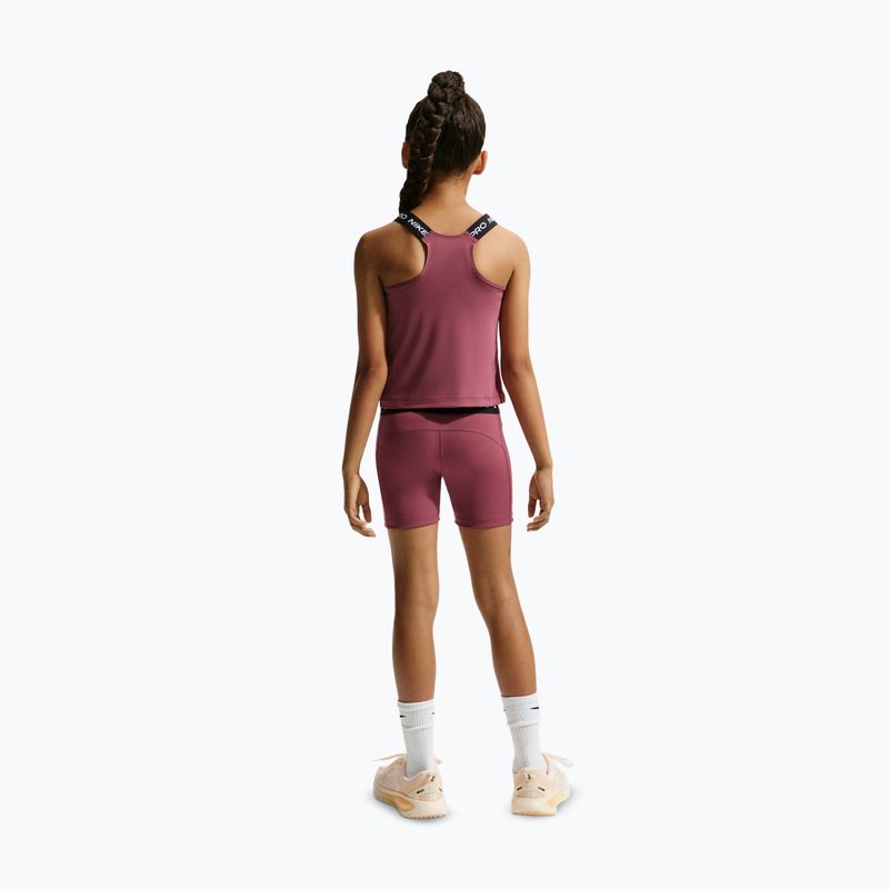 Gyerek rövidnadrág Nike Pro pink smoke/white 3