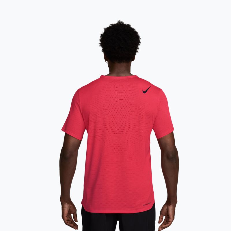Férfi futó póló Nike AeroSwift fusion red/black 2