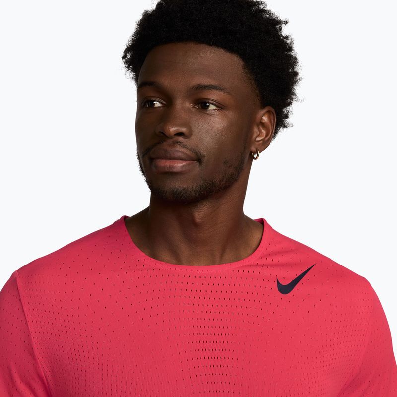 Férfi futó póló Nike AeroSwift fusion red/black 3