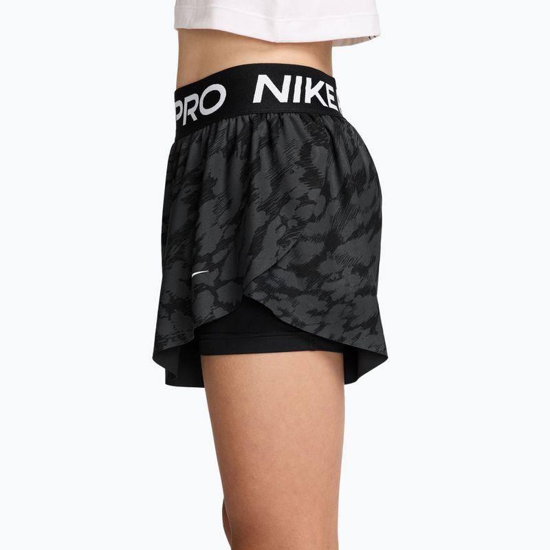Gyerek rövidnadrág Nike Pro black/white 3