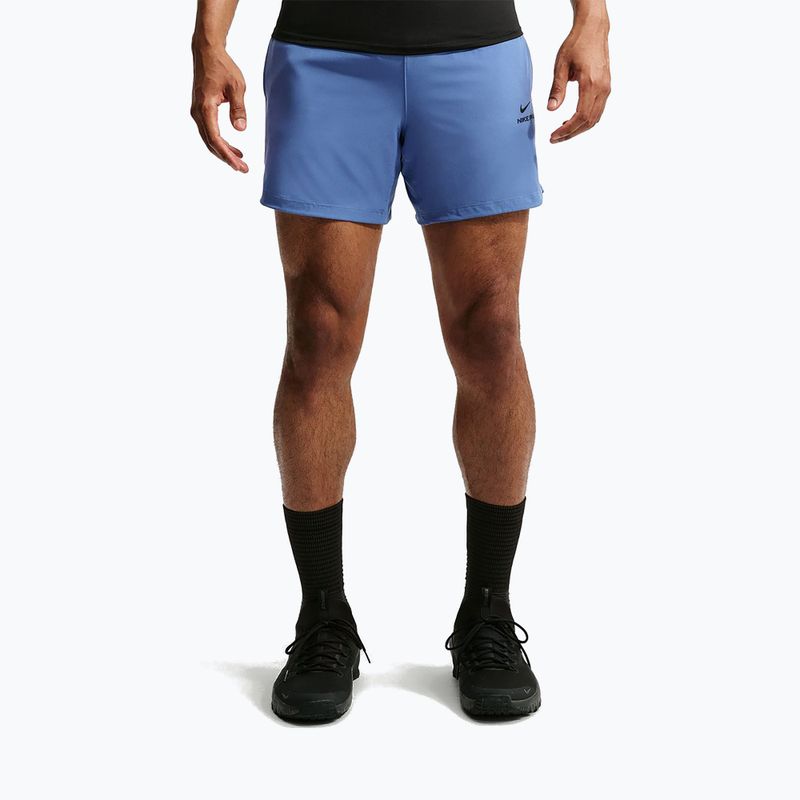 Férfi edző rövidnadrág Nike Pro Training indigo storm/black