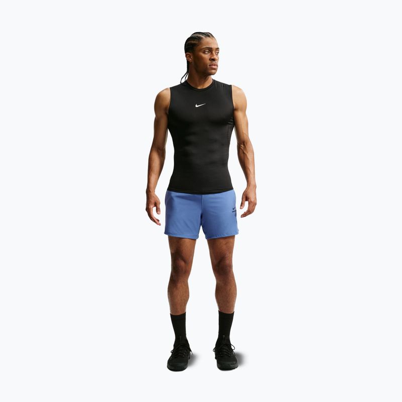 Férfi edző rövidnadrág Nike Pro Training indigo storm/black 7
