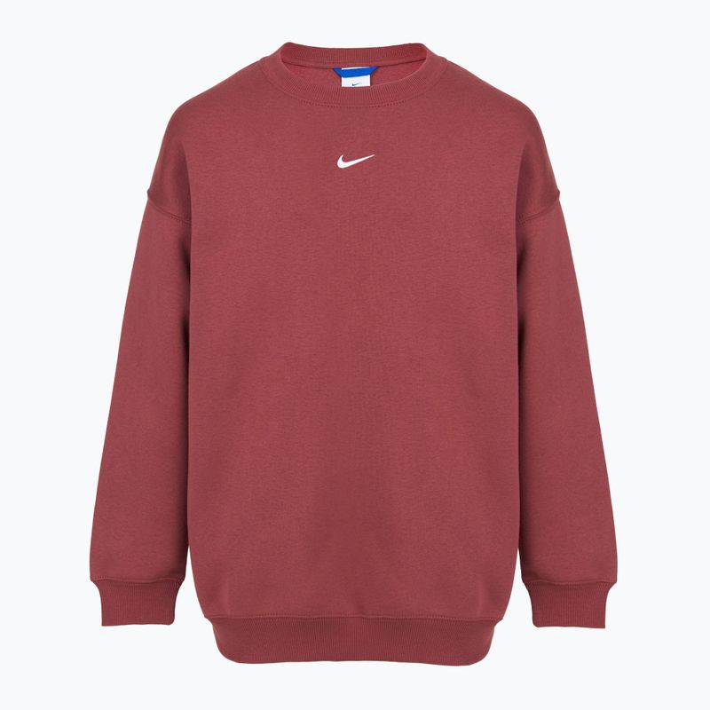 Gyerekpulóver Nike Sportswear Studio pink smoke/white 7