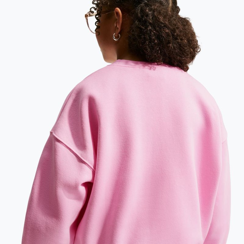 Gyerekpulóver Nike Sportswear Studio pink rise/white 5