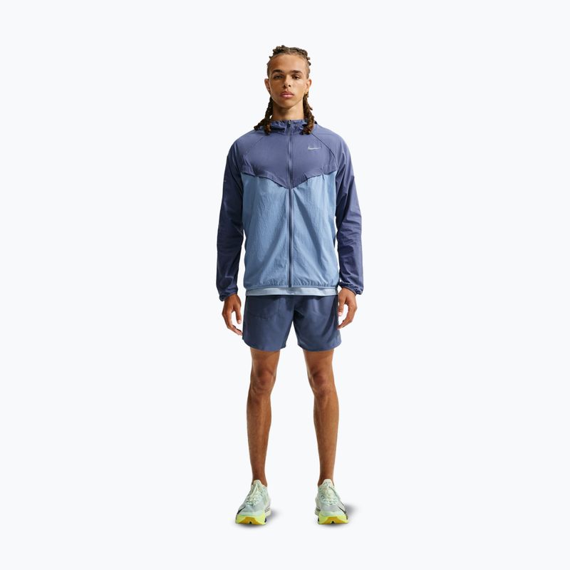 Férfi futókabát Nike Stride diffused blue/work blue 2