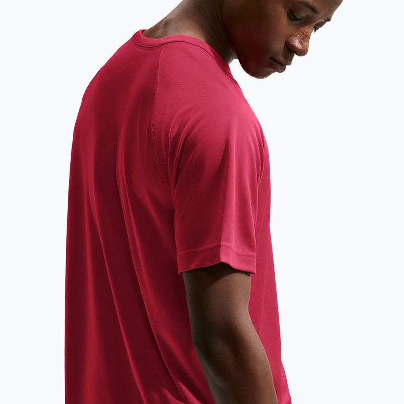 Férfi edző póló Nike Flex tough red/black 5