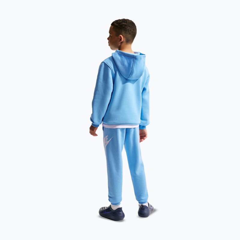 Gyerekpulóver Nike Sportswear Club Fleece football blue/white 3