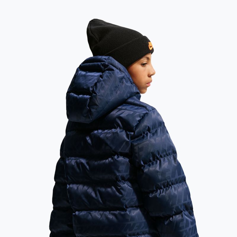 Gyerek bélelt kabát Nike Sportswear "All Day Play" midnight navy/white 4
