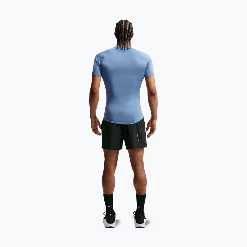 Férfi edző póló Nike Pro indigo storm/black 2