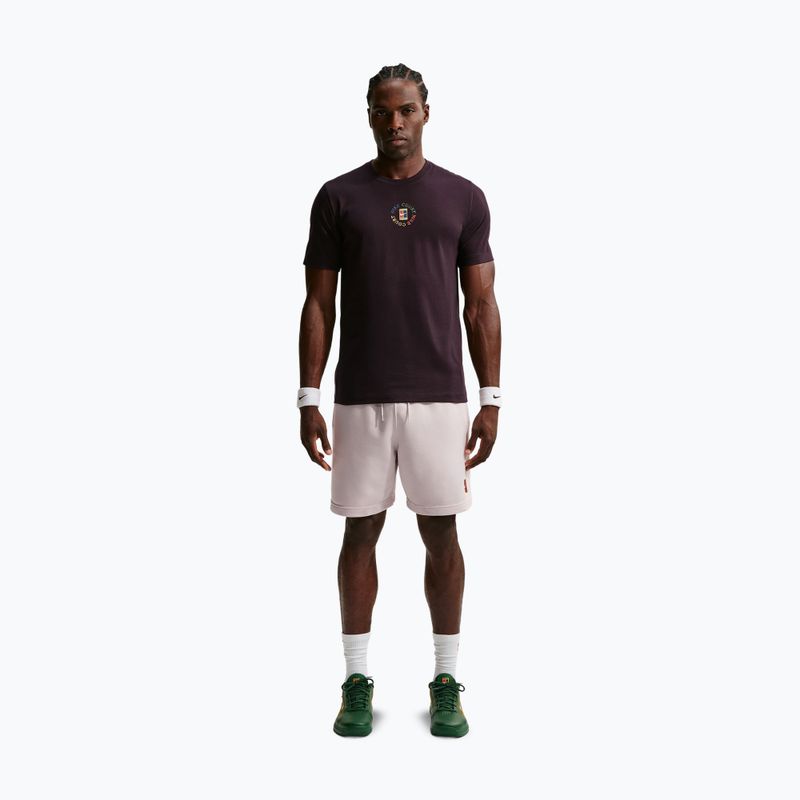 Póló Nike Court Dri-Fit Burgundy Ash 2