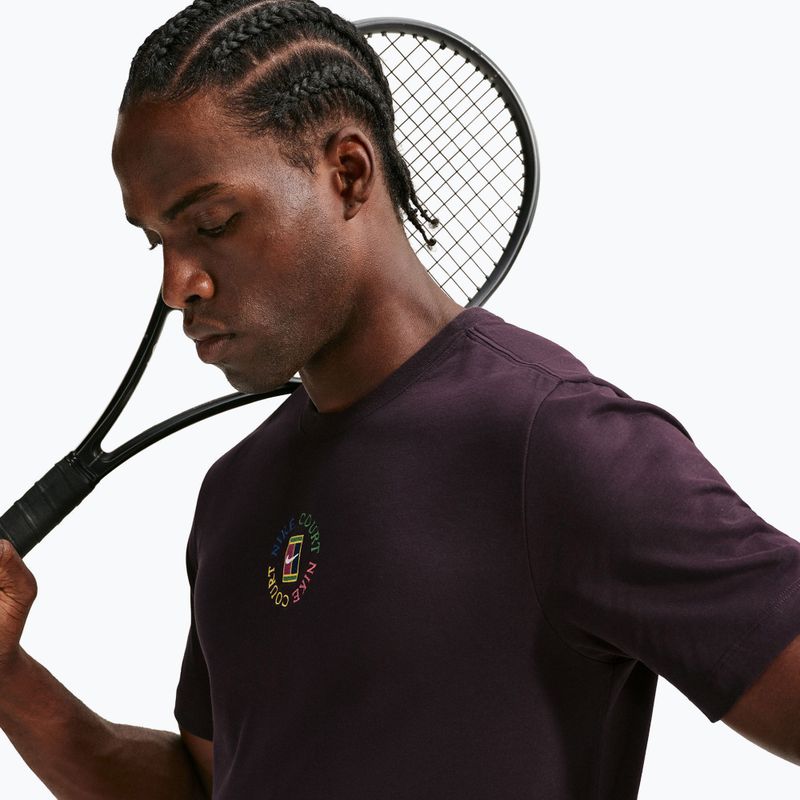 Póló Nike Court Dri-Fit Burgundy Ash 6