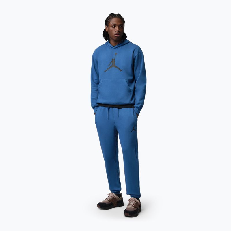 Férfi nadrág Jordan Fleece true blue/black 2