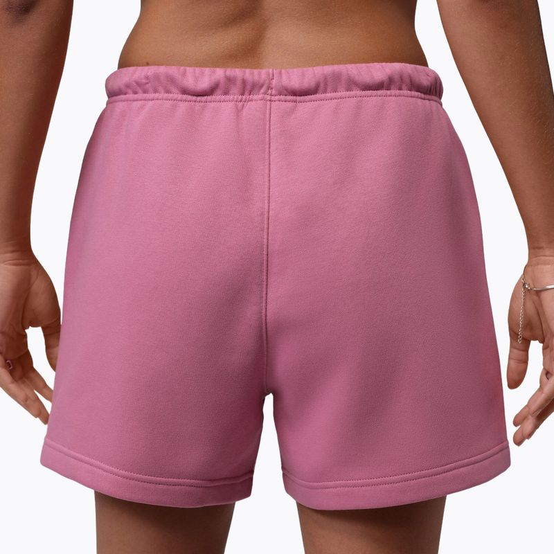 Női rövidnadrág Jordan Fleece desert berry/white 4