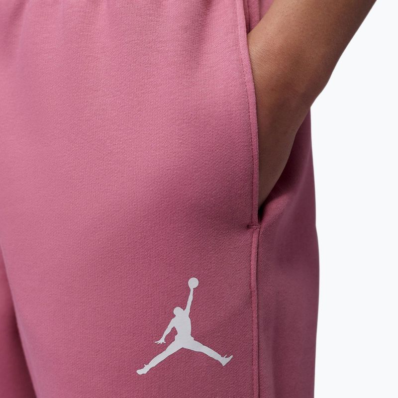 Női nadrág Jordan Fleece desert berry/white 4