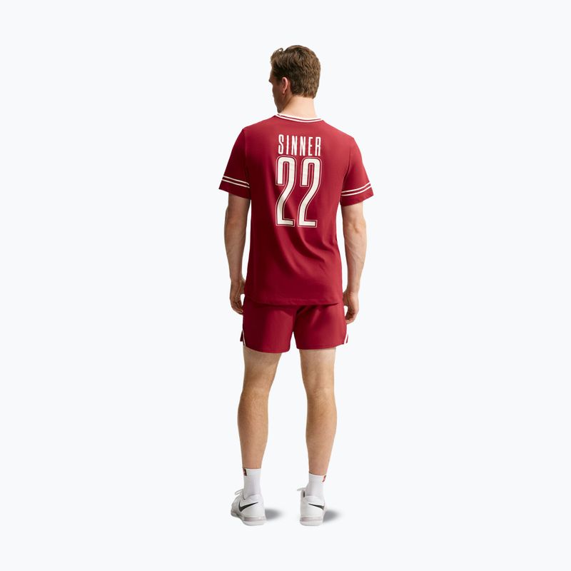 Póló Nike Court Dri-Fit Team Red 3
