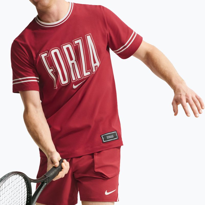 Póló Nike Court Dri-Fit Team Red 4
