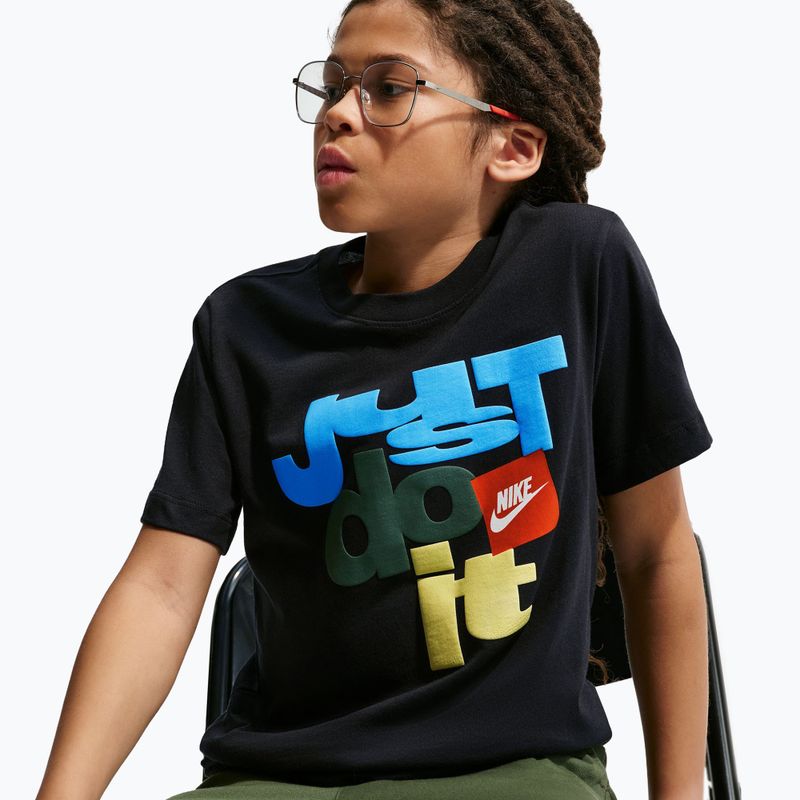 Gyermek póló Nike Sportswear Club black 5