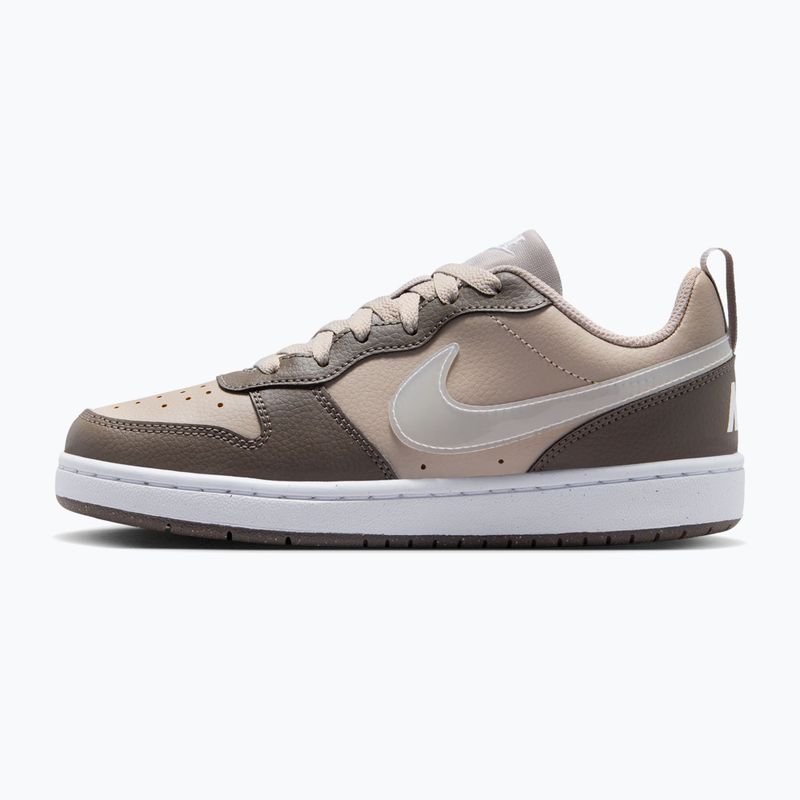 Gyermekcipő Nike Court Borough Low moon particle/cave stone/white/white 2