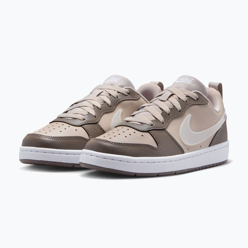 Gyermekcipő Nike Court Borough Low moon particle/cave stone/white/white 3