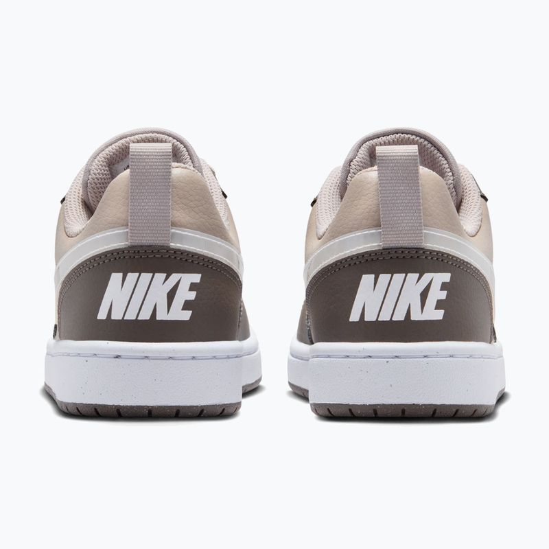 Gyermekcipő Nike Court Borough Low moon particle/cave stone/white/white 4