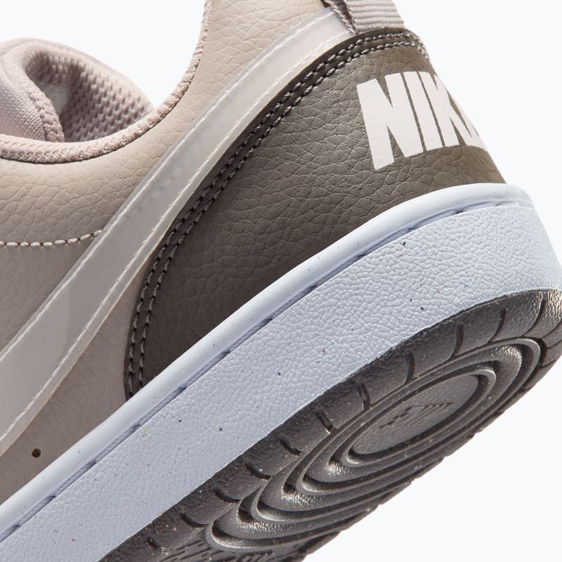 Gyermekcipő Nike Court Borough Low moon particle/cave stone/white/white 8