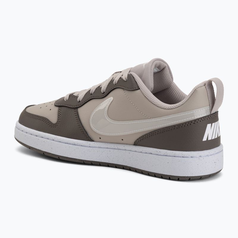 Nike Court Borough Low moon particle/cave stone/white/white cipő 3