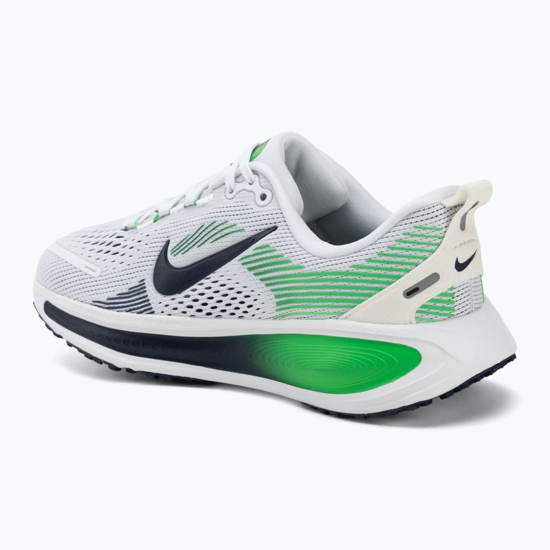 Nike Vomero 18 futócipő fehér/zöld szikra/közép éjkék 3