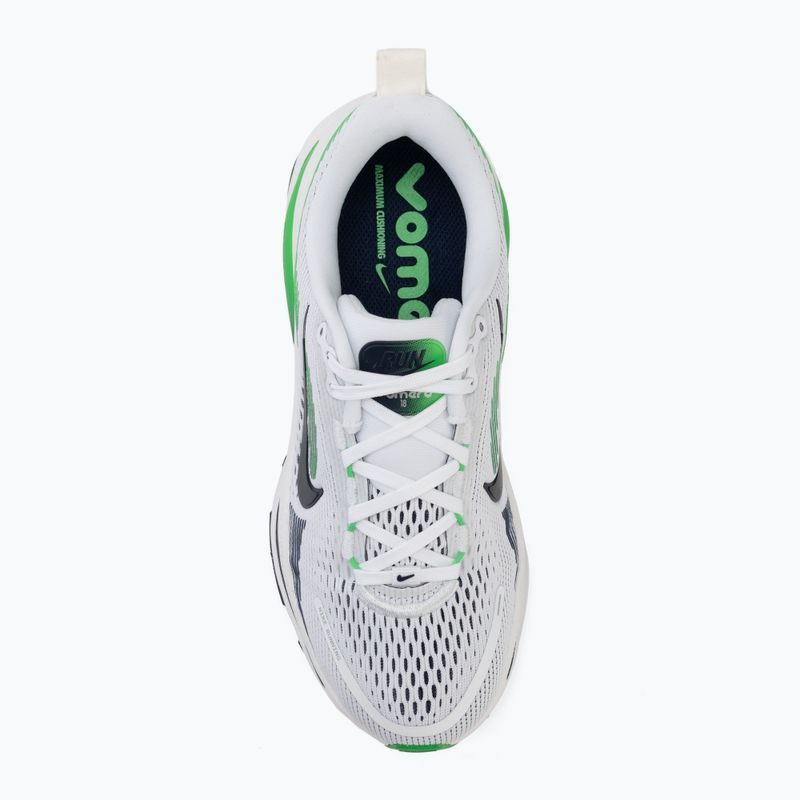 Nike Vomero 18 futócipő fehér/zöld szikra/közép éjkék 5