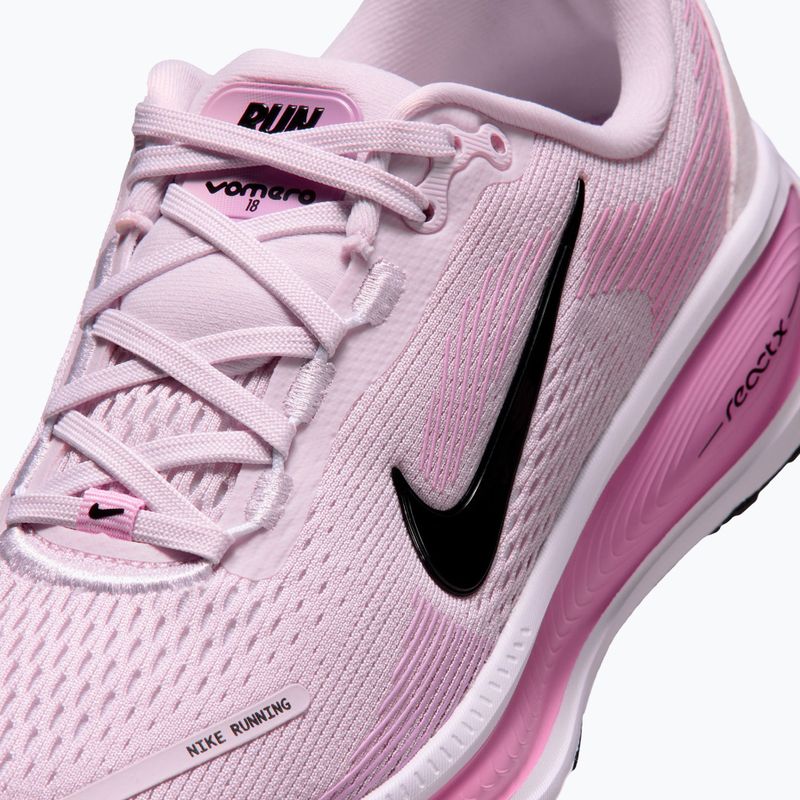 Nike Vomero 18 futócipő, fehérített lila/világos magenta/fekete 11