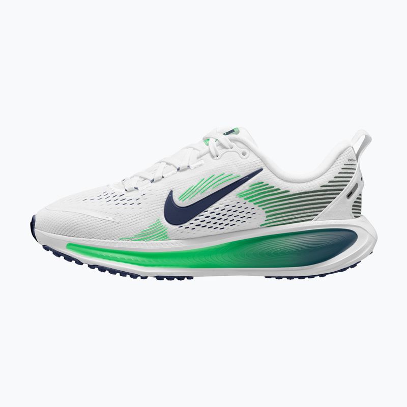 Nike Vomero 18 futócipő fehér/zöld szikra/közép éjkék 2