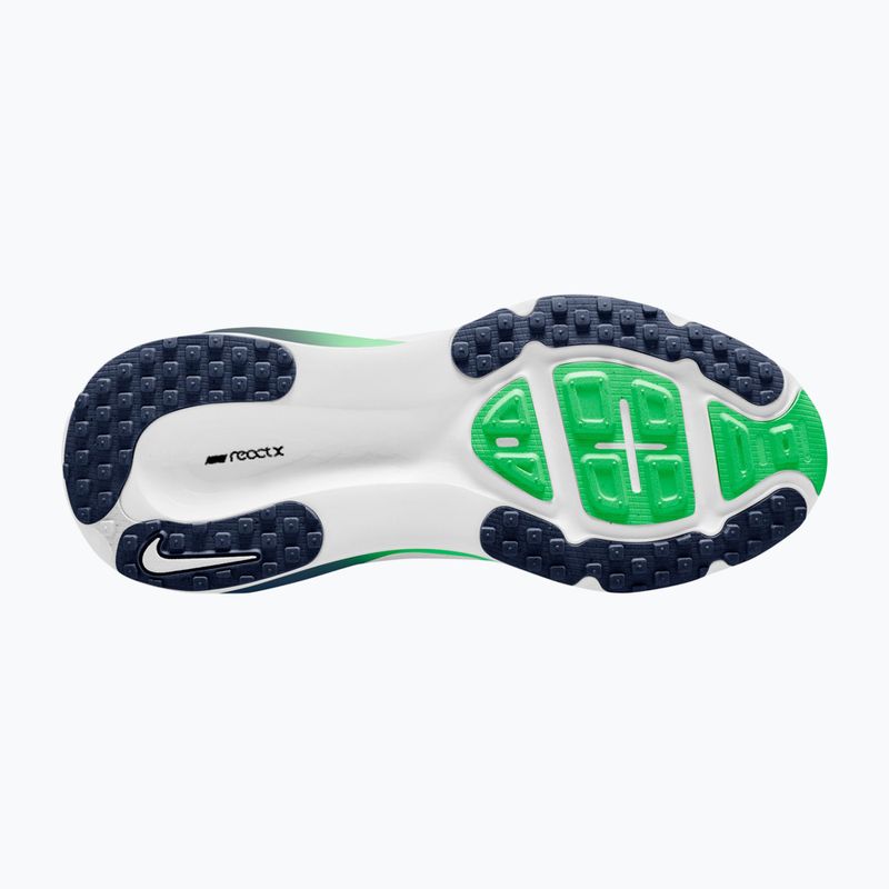 Nike Vomero 18 futócipő fehér/zöld szikra/közép éjkék 3