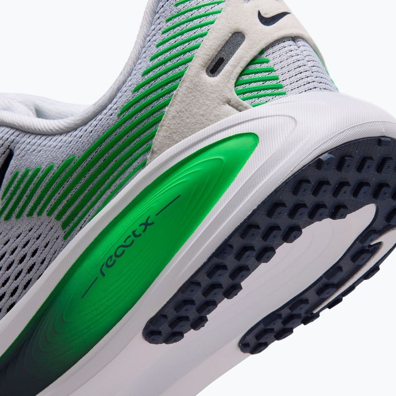 Nike Vomero 18 futócipő fehér/zöld szikra/közép éjkék 6