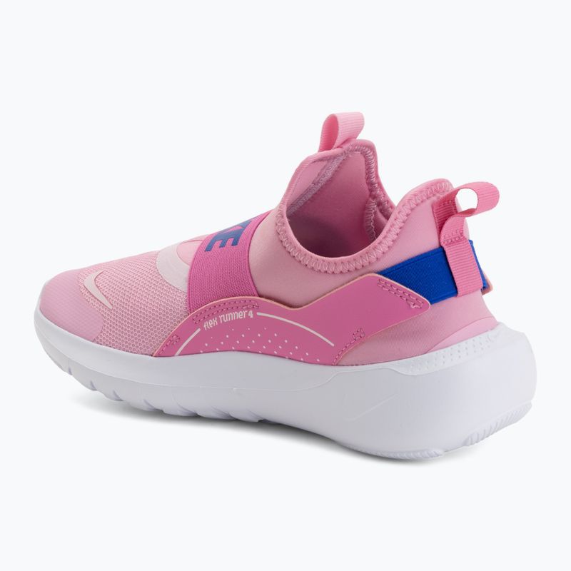 Gyermekcipő Nike Flex Runner 4 pink rise/playful pink/racer blue 3