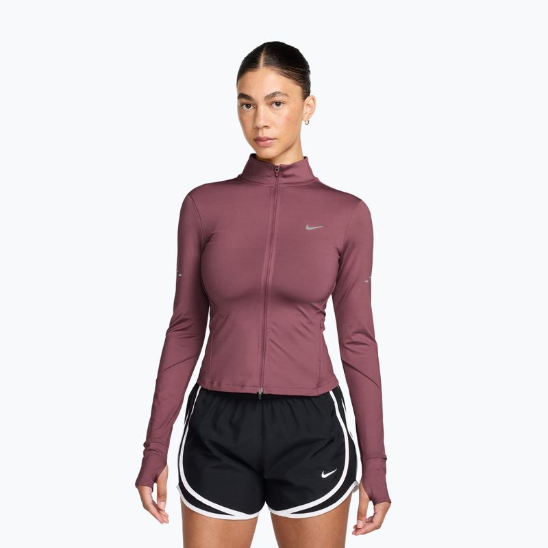 Női futópulóver Nike Swift Dri-Fit Full Zip pink smoke