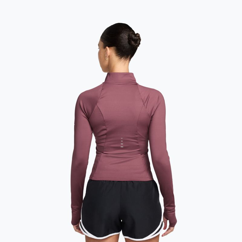 Női futópulóver Nike Swift Dri-Fit Full Zip pink smoke 2